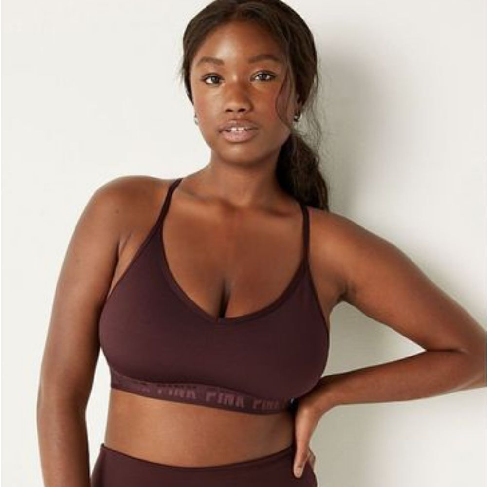 PINK Victoria's Secret Ultimate Lightly Lined Low Impact Racerback Sports Bra XS